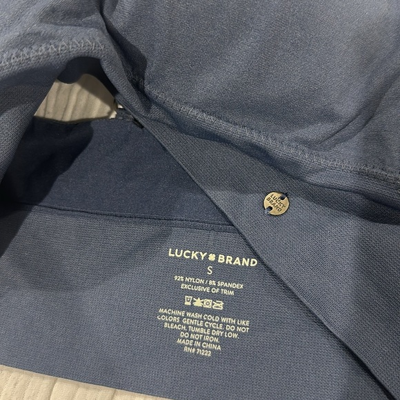 Lucky Brand Blue Sports Bra/Bralette Small - Picture 2 of 3